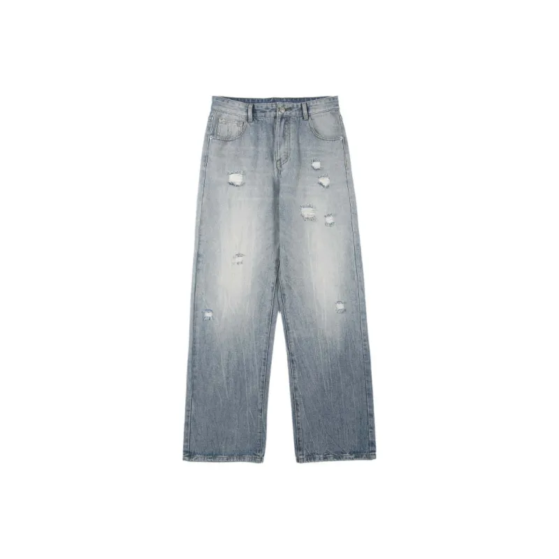 BENGEN Jeans Unisex Vintage Blue-1