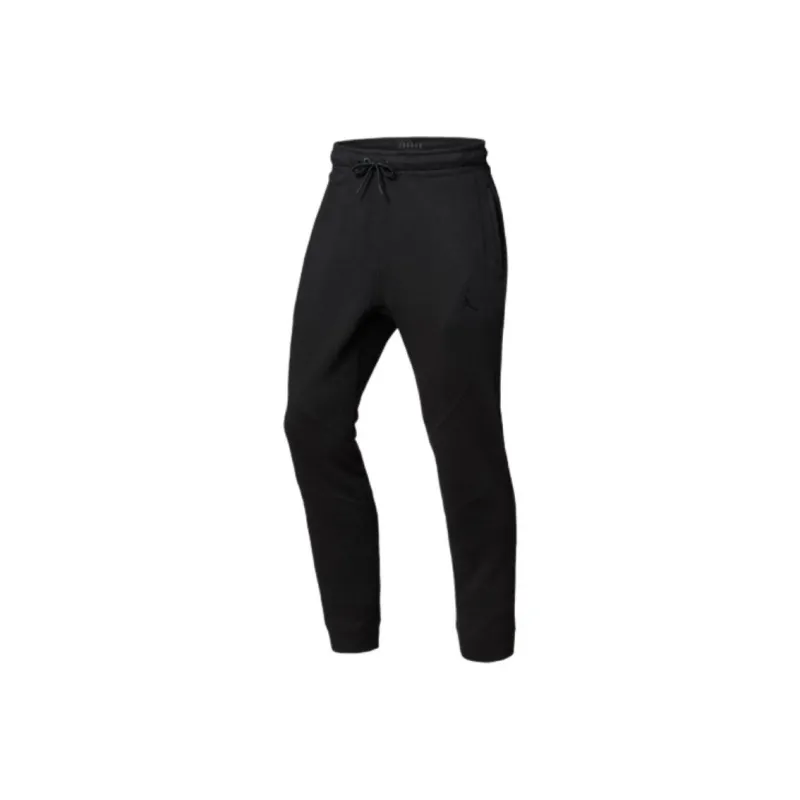 Jordan Wings Fleece Pant Knitted Sports Pants Men's Black-0