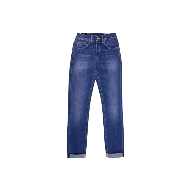 Dondup Logo Printed Skinny Jeas-0
