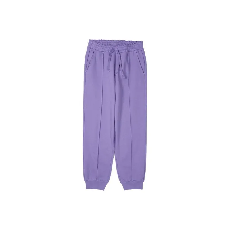 New Era Knitted Sweatpants Unisex Purple-0