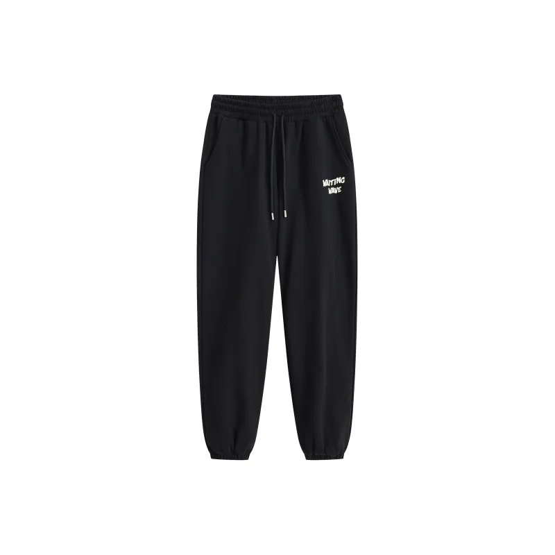 WAITINGWAVE Knitted Sweatpants Unisex-0