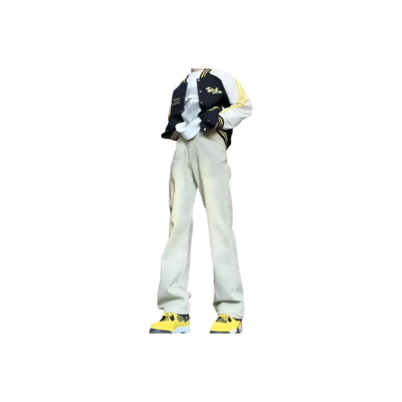 UNthemed Jeans Unisex Yellow Mud-4