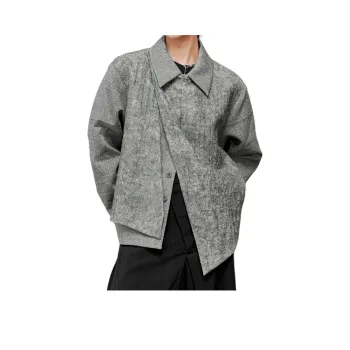 LA'T.WEEKEND Jackets & Coats Unisex Asphalt Gray