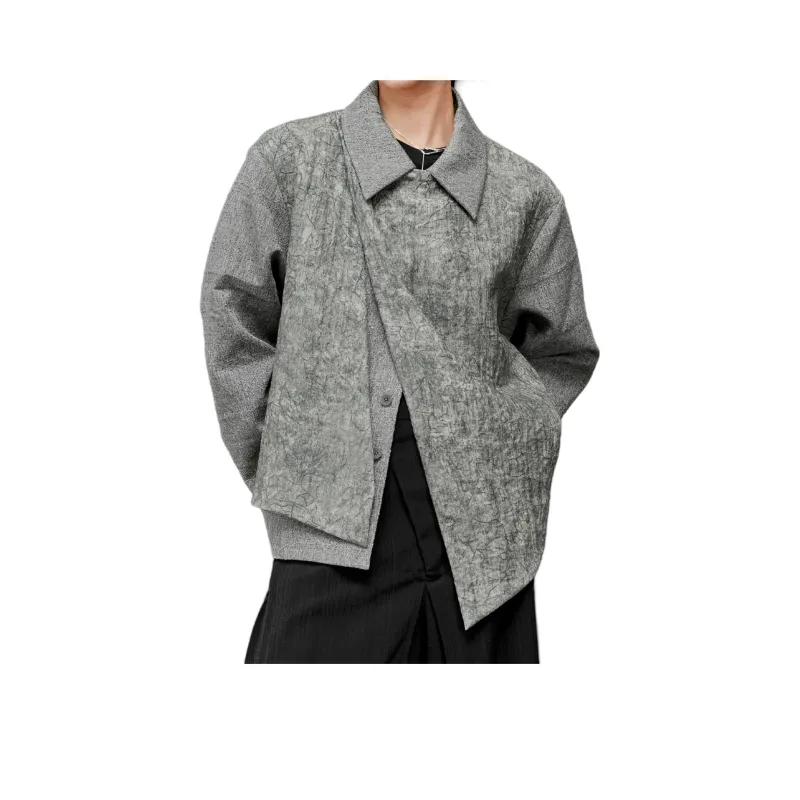 LA'T.WEEKEND Jackets & Coats Unisex Asphalt Gray-0