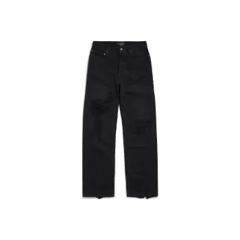 Balenciaga FW24 Jeans Regular Fit Unisex Black