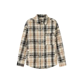 CAISEDI Jackets & Coats Men's Apricot