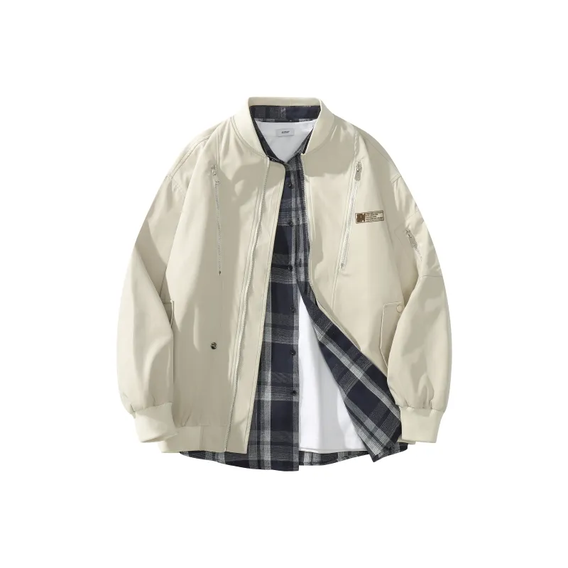 TITH Jackets Coats Unisex Army Green-4