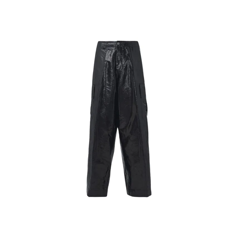 Alexander McQueen Low Rise Cargo Trousers-0