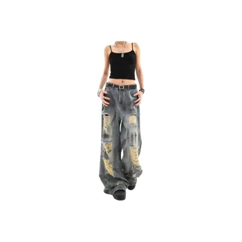 PANDA ADEVIL Jeans Unisex Blue