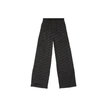 Balenciaga Balenciaga BB MONOGRAM FW22 Casual Pants Men's Black