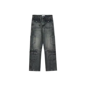 EYEUNDERSTAND Jeans Men's Vintage Blue