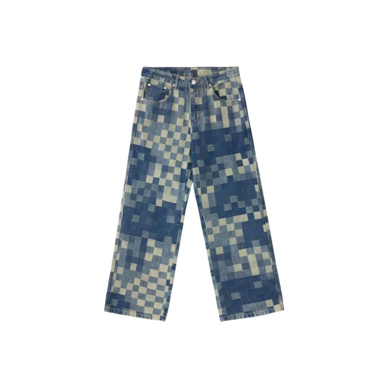 FCMM Jeans Unisex Mosaics Blue-0