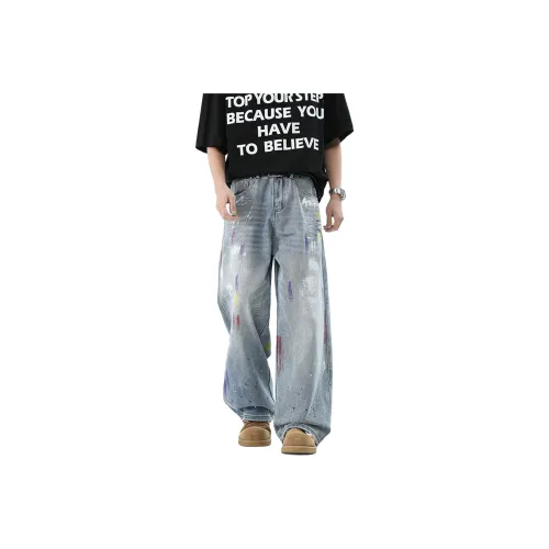 FA2LO Jeans Unisex Light Blue