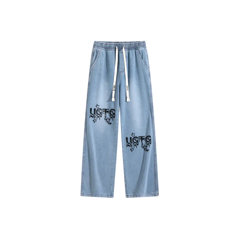 UGTG Flame Stars Unisex Jeans-13