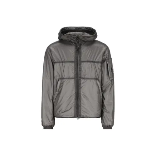 C.P.Company Dove Grey Nylon Nada Padded Jacket