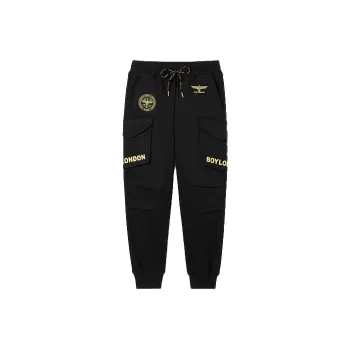 Boy London Knitted Sports Pants Unisex Black
