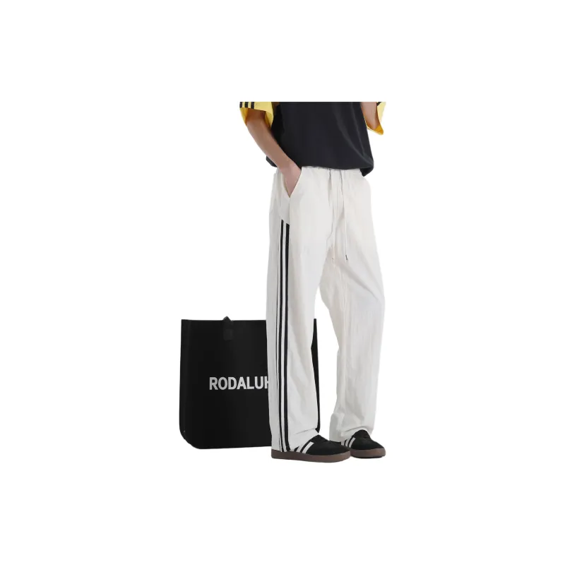 MARK WAFFLE Knitted Sweatpants Unisex-5