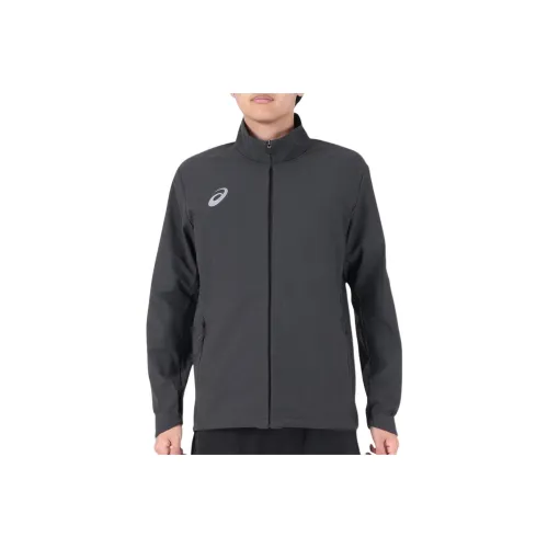 Asics Jackets & Coats Men's Charcoal Gray