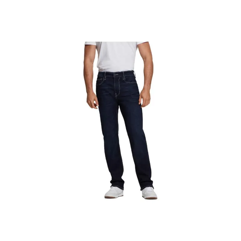 GUESS Regular Straight Jeans Jeans Men's Blue-0