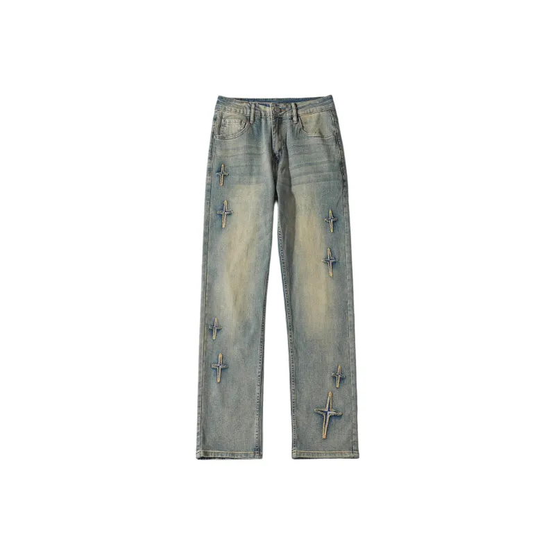 WELTER EXPERIMENT Jeans Unisex Yellow Mud-0