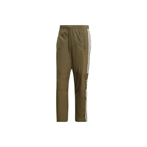 Adidas Originals Knitted Sports Pants Men's Strata Olive Green