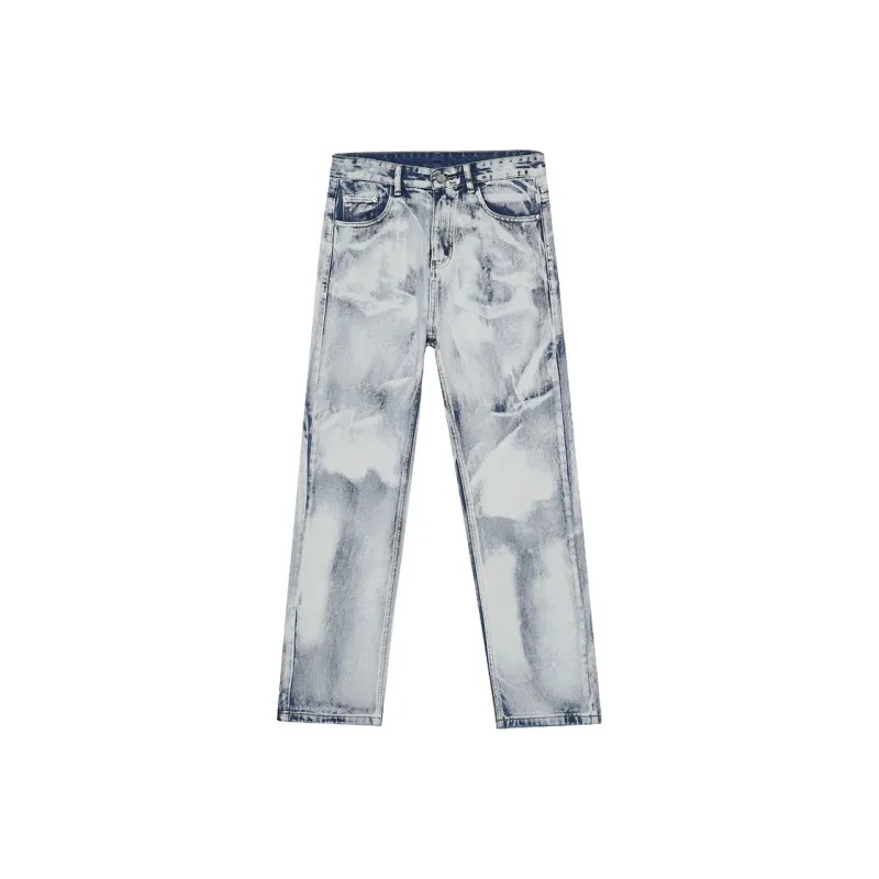 Voguo Relay Jeans Unisex Blue White-0
