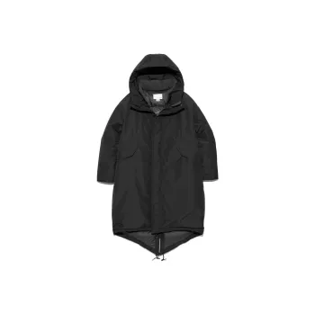 Nanamica FW24 GORE-TEX Long Down Coat Down Jacket Unisex Black