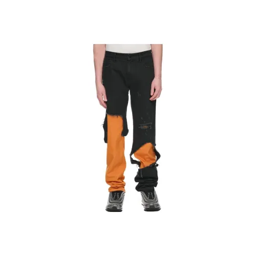 RAF SIMONS Jeans Men Black