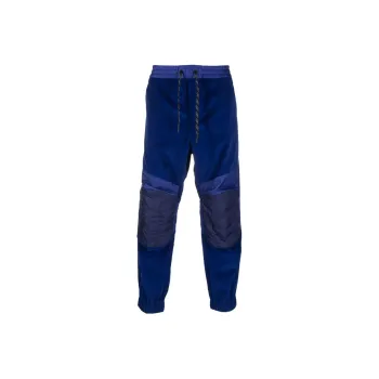 Moncler Knitted Sweatpants Men Royal Blue