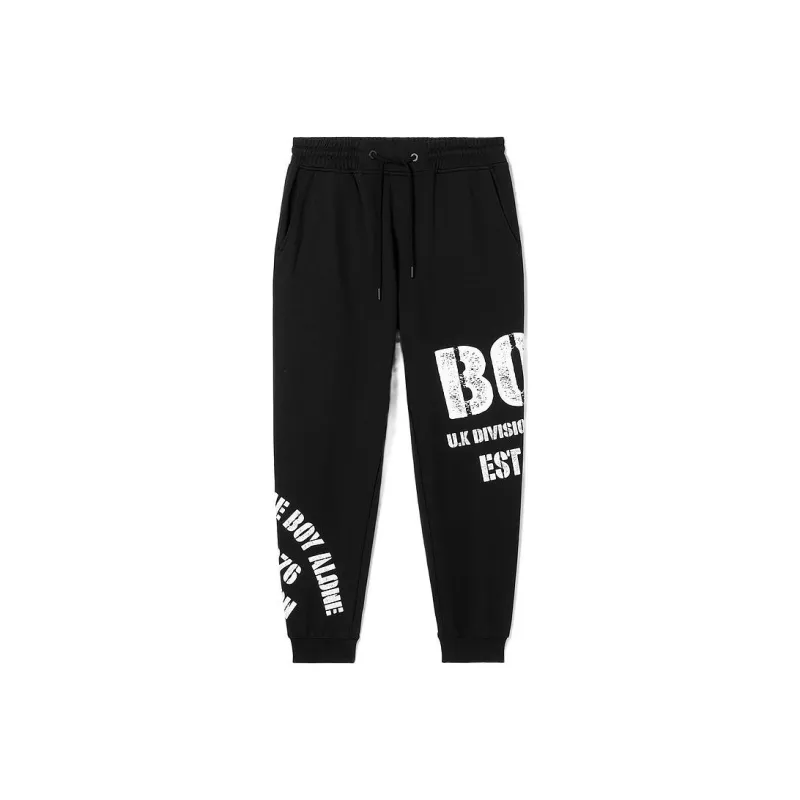 Boy London Knitted Sweatpants Unisex Black-0