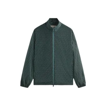 KITH Flocked Italic Monogram Davis Jacket