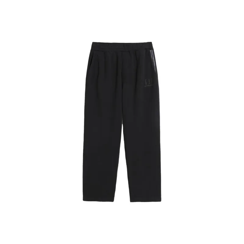 Attempt X GAP X ATTEMPT Knitted Sweatpants Unisex Black-0