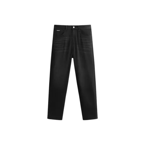 PEACEBIRD MEN Jeans Men's Denim Dark Gray 1