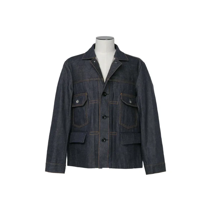 Sacai SS25 Jackets Men Indigo-0