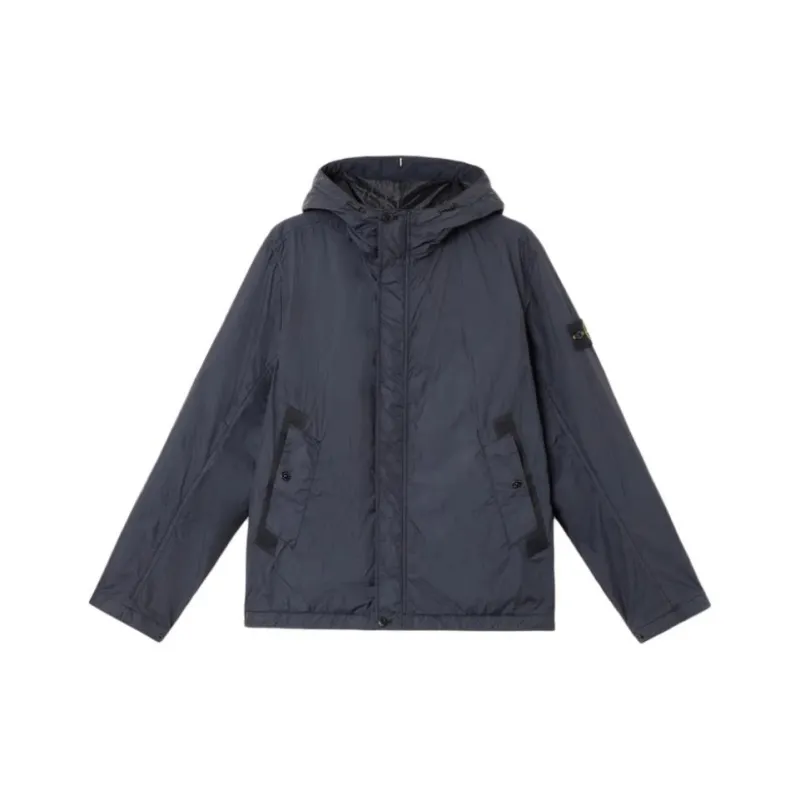 STONE ISLAND Light Recycled Nylon Hooded Jacket-0