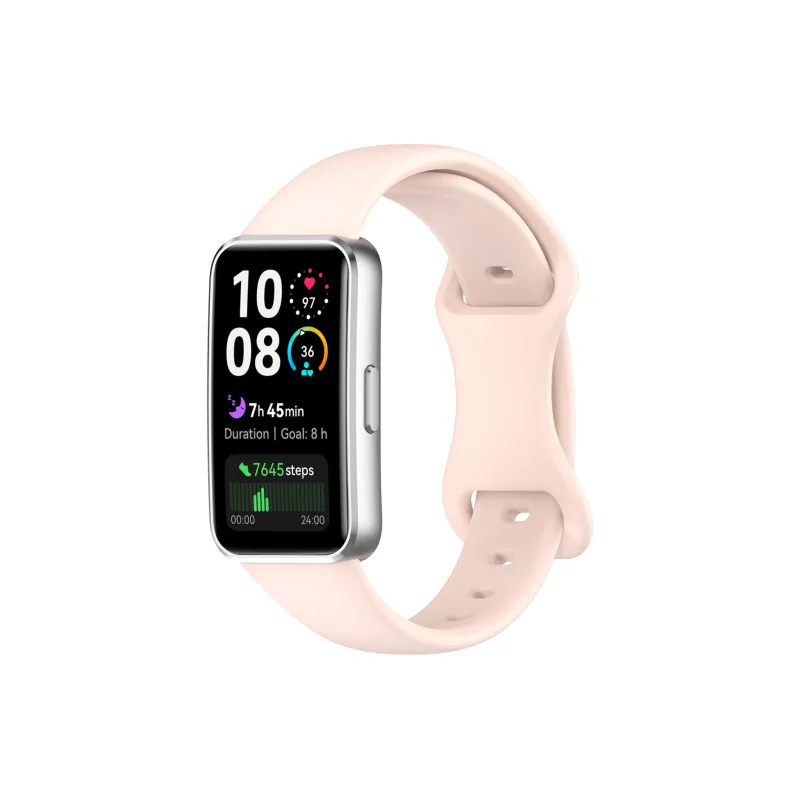 STEWPIGO Huawei Compatibility Watch Band 225.3mm Silicone Material-0
