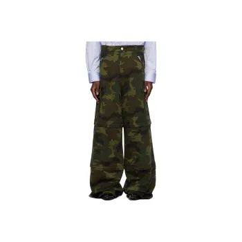 Vetements Jeans Men Green