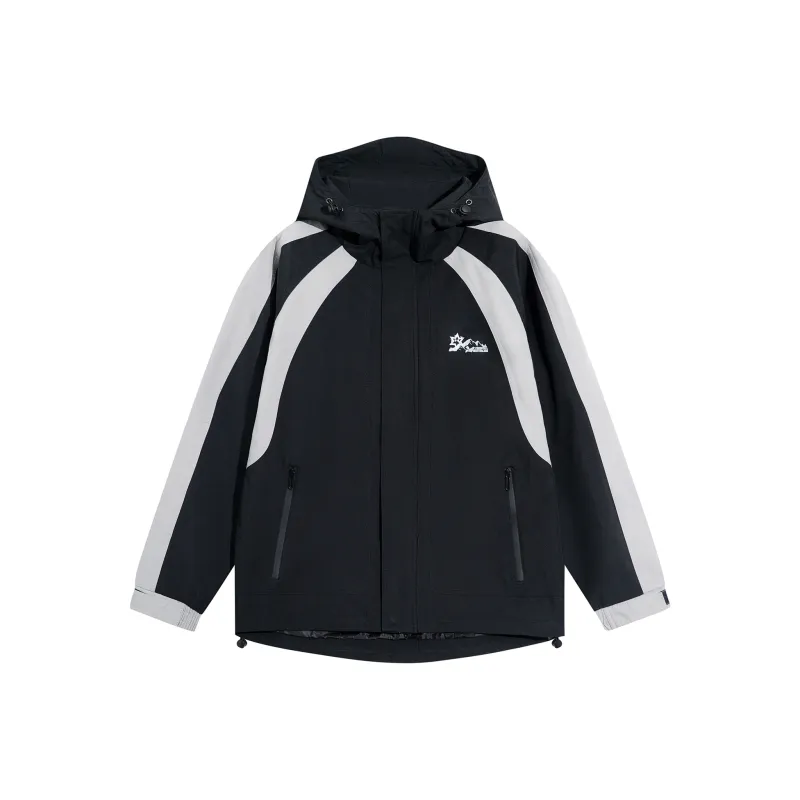 CSKS Jackets Coats Unisex Black White-3