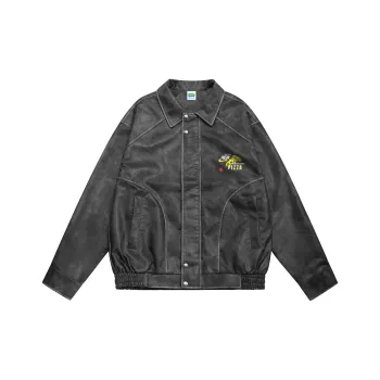 SPONGEBOB SQUAREPANTS Leather Jacket Unisex