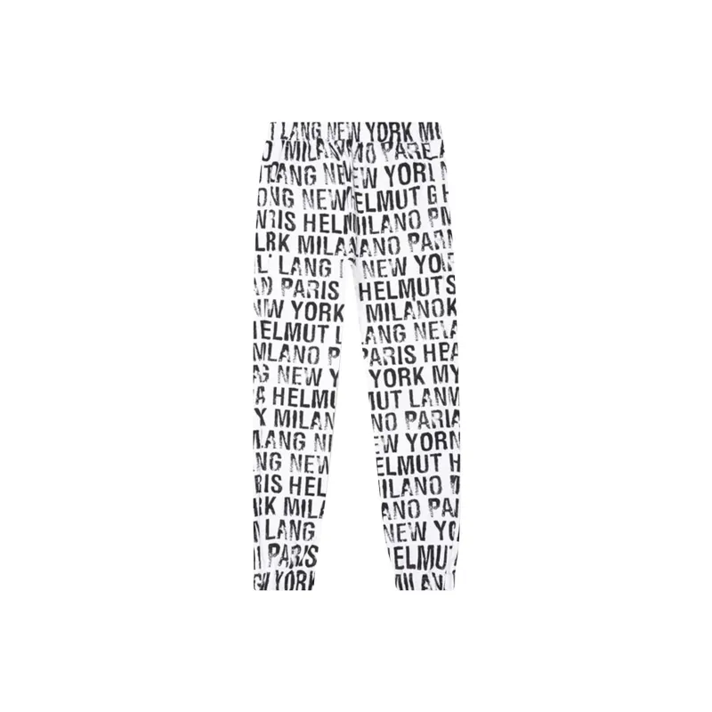 Helmut Lang Knitted Sweatpants Men White-0