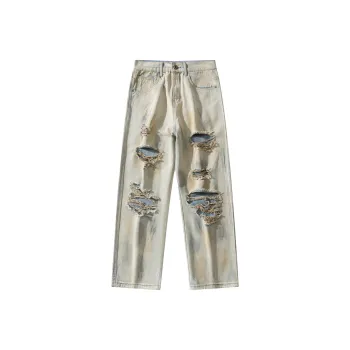 CHARLIE GOLF Jeans Unisex Yellow Mud