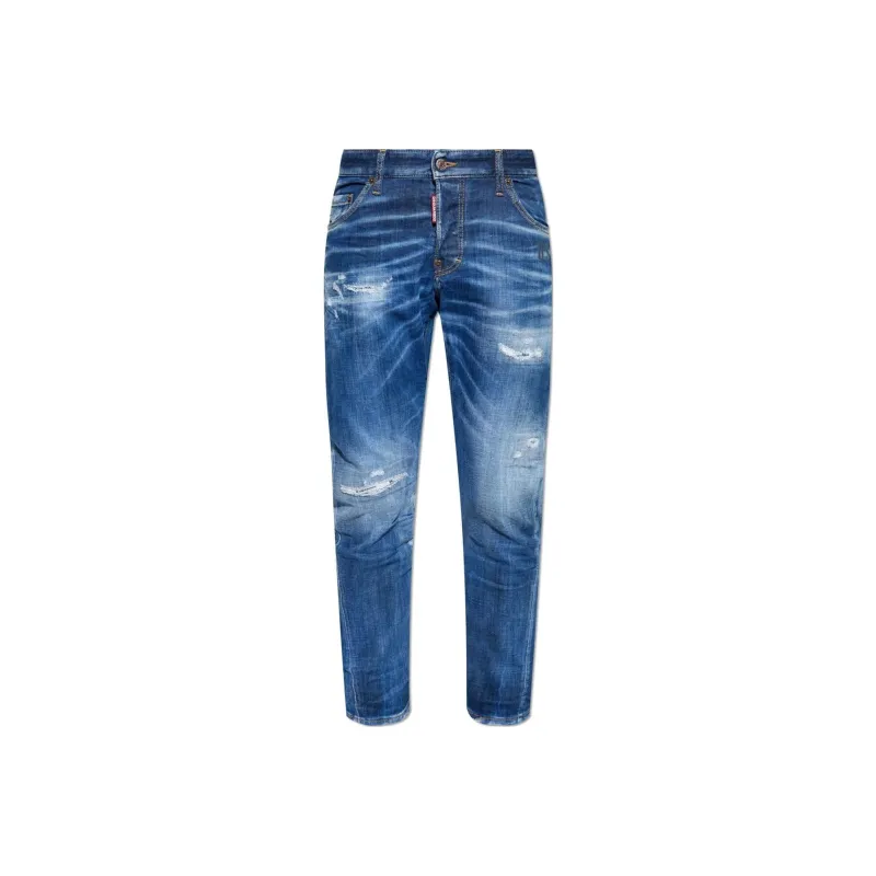 Dsquared2 Sexy Twist Distressed Jeans-0