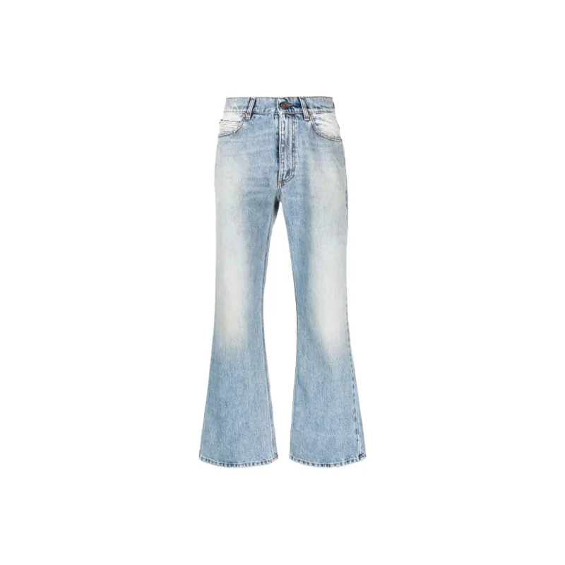 ERL Patchwork Stars Denim Pants-0