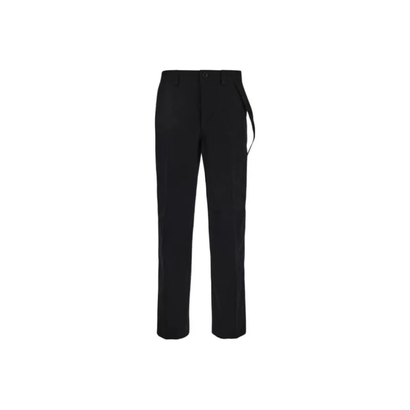 Burberry Mid rise Cotton Wide leg Trousers-0
