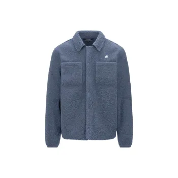 K WAY Jackets & Coats Men's Gray Blue