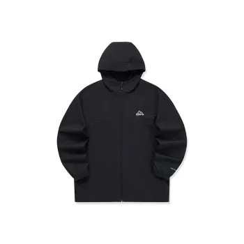 Erke Jackets Coats Unisex Jet Black