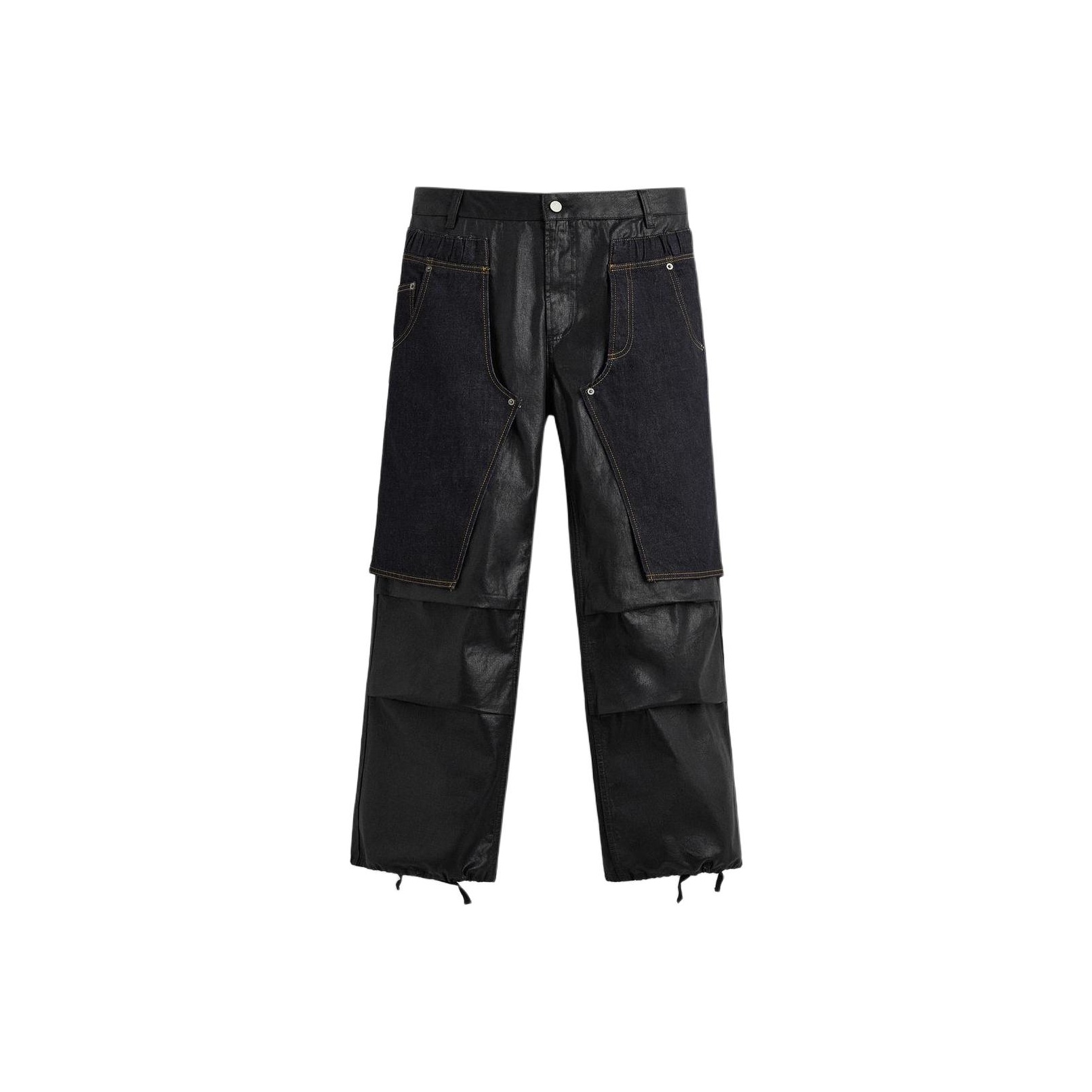 Andersson Bell X ZARA Jeans Men Black - POIZON
