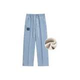 Light Blue Fleece-Lined