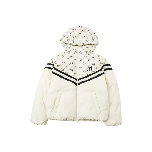 MLB FW24 Down Jacket Unisex Ecru
