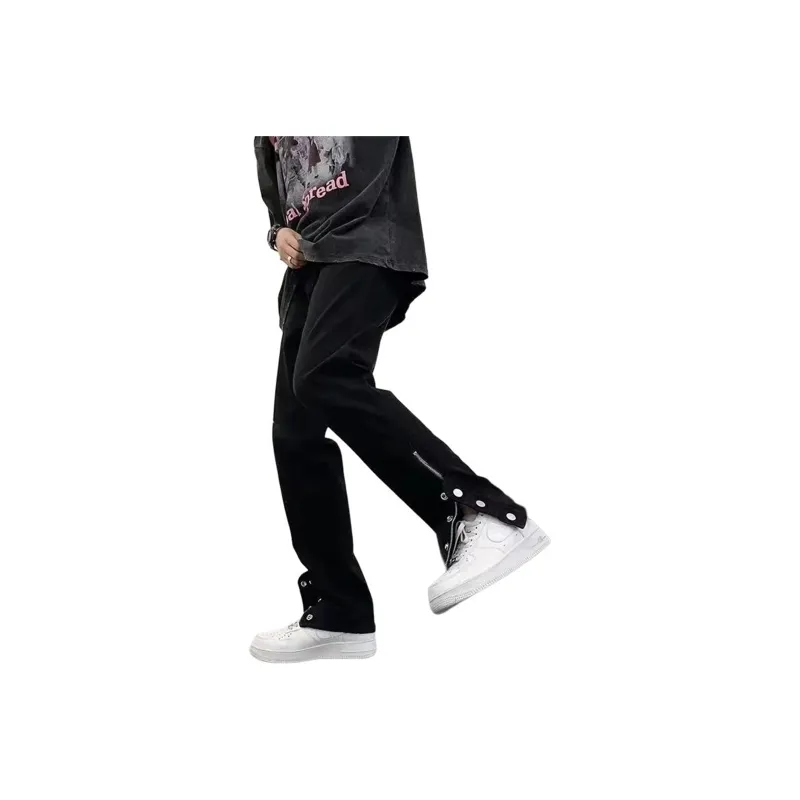 BENGEN Jeans Unisex Premium Black-0